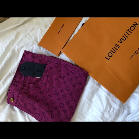 Louis Vuitton monogram jeans 100% authentic - Picture 3 of 9
